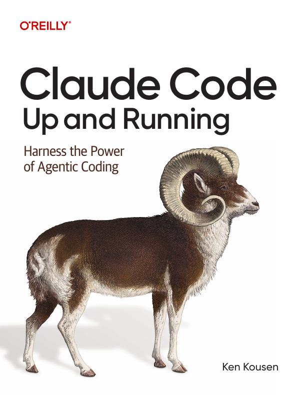 Claude Code: Up and Running — O'Reilly cover